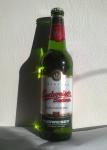 Budweiser Budvar nealkoholicke pivo, svetle nealkoholicke pivo lahev piva Budweiser Budvar nealkoholicke