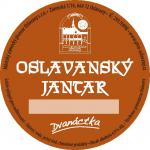 Oslavansky Jantar 12°,  etiketa piva Oslavansky Jantar 12°