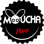 logo znacky piva Moucha logo piva Moucha