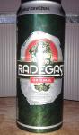 Radegast Original,  plechovka piva Radegast Original