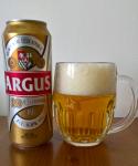 Argus 10 Original, svetle vycepni pivo vyrabene pro retezec Lidl plechovka 2017