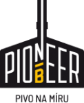 logo znacky piva Pioneer beer logo Pioneer