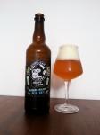 Nachmelena opice - Sabro Smash ALE,  lahev a sklenice