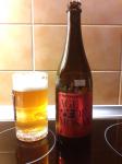 Chroust - Age of Mosaic 14°, West Coast IPA lahev a sklenice