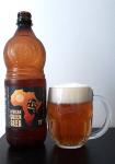 African Queen Beer 11°, Single hop APA - African Queeen PET lahev a sklenice