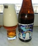 Pioneer beer - UFO 14, Session India Pale Ale lahev a sklenice