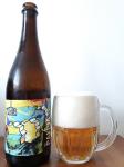 Pioneer beer - PAI PIA, New Zealand Pale Ale lahev a sklenice