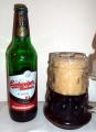 Budweiser Budvar B:DARK - tmavy lezak,  lahev piva Budweiser Budvar B:DARK - tmavy lezak