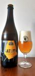 Pioneer beer - Saturn 5520 IPL 13°, Single Hop IPL lahev a sklenice