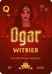 Ogar Witbier, Witbier, valentynsky special etiketa