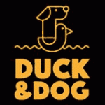 logo znacky piva Duck & dog logo piva Duck & dog