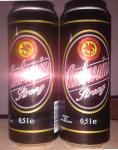 Ambrosius Strong, pivo vyrabene pro supermarkety Kaufland plechovka Ambrosius strong