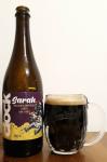 Clock - Sarah 24°, Imperial Stout Oak aged lahev a sklenice