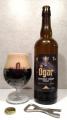 Ogar - Coconut Cream Stout, Tmavy special s kokosem lahev a sklenice