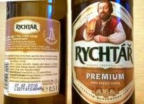 Rychtar Premium,  Rychtar premium - lahev - detaily