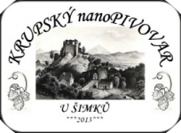logo znacky piva Krupsky logo piva Krupsky nanoPivovar U Simku