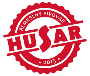 logo znacky piva Husar logo piva Husar