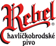 logo znacky piva Rebel logo piva Rebel - Havlickuv Brod