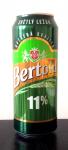 Bertold 11°,  plechovka piva Bertold 11%